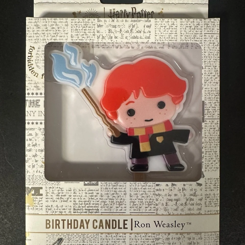 PME Cake Harry Potter Birthday Candles Ron, Draco And Hermione Lot Of 3 NIB